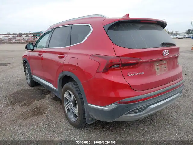 5NMS3DAJ5MH338207 — 2021 Hyundai Santa Fe SEL, фото 3 с аукциона IAAI 13.10.2026, Передняя часть