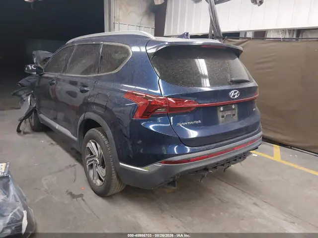 2022 Hyundai Santa Fe Sel VIN 5NMS2DAJ1NH410170 фото 3