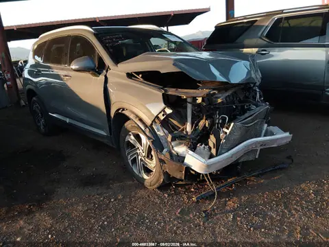 5NMS3DAJXNH428275 — 2022 Hyundai Santa Fe SEL, Передняя часть (Front End), фото до ремонта