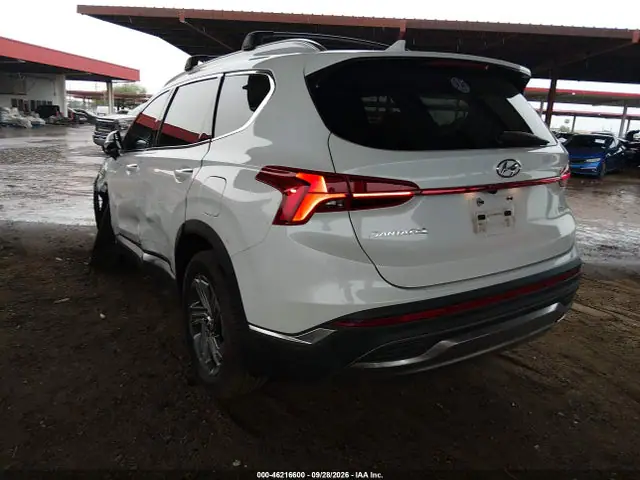 2022 Hyundai Santa Fe Sel VIN 5NMS3DAJ0NH401604 фото 3