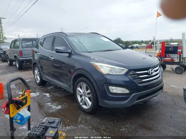 2014 Hyundai Santa Fe Sport 2.0l Turbo VIN 5XYZU3LA4EG190677 фото 1