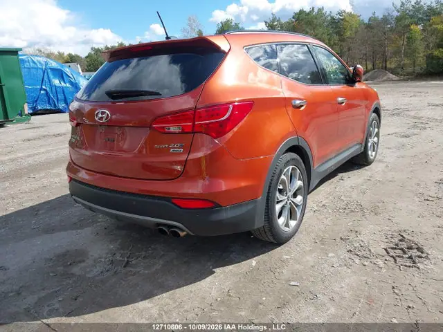5XYZUDLA0FG233029 — 2015 Hyundai Santa Fe Sport 2.0T Limited, фото 4 с аукциона IAAI 14.10.2026, Задняя часть