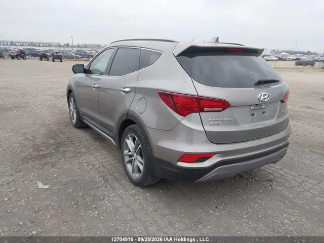 5NMZUDLA1JH093748 — 2018 Hyundai Santa Fe Sport 2.0T Limited, фото 3 с аукциона IAAI 14.10.2026, Передняя часть