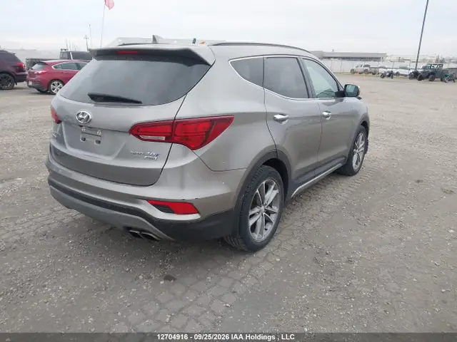 5NMZUDLA1JH093748 — 2018 Hyundai Santa Fe Sport 2.0T Limited, фото 4 с аукциона IAAI 14.10.2026, Передняя часть