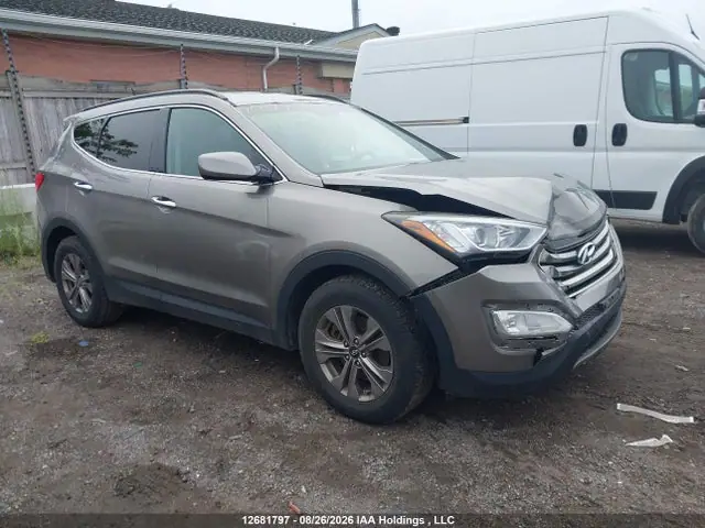 5XYZUDLB7GG316029 — 2016 Hyundai Santa Fe Sport 2.4 Premium, Передняя часть (Front), фото до ремонта