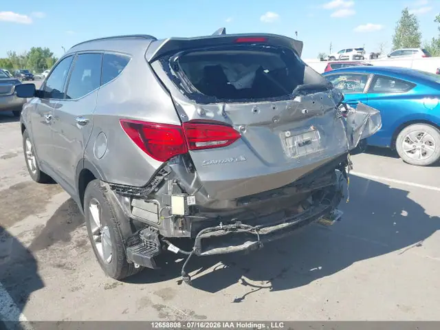 5XYZUDLB9HG412021 — 2017 Hyundai Santa Fe Sport 2.4 SE, фото 3 с аукциона IAAI 29.09.2026, Задняя часть