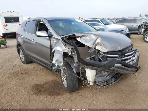 5XYZT3LB8GG326520 — 2016 Hyundai Santa Fe Sport 2.4L, Передняя часть (Front End), фото до ремонта