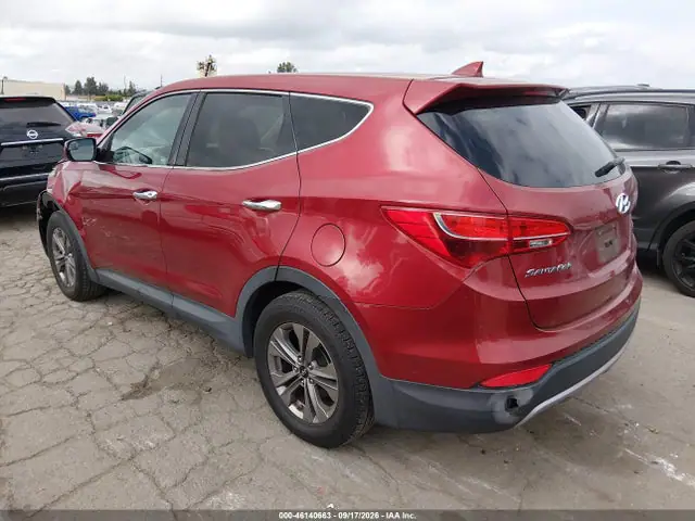 5XYZT3LB4GG318527 — 2016 Hyundai Santa Fe Sport 2.4L, фото 3 с аукциона IAAI 30.09.2026, Передняя часть слева