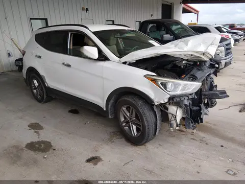 5NMZU3LB1HH014026 — 2017 Hyundai Santa Fe Sport 2.4L, Передняя часть (Front End), фото до ремонта