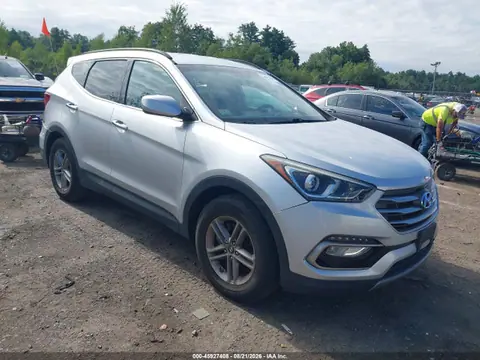 5XYZUDLB9HG398055 — 2017 Hyundai Santa Fe Sport 2.4L, Задняя часть (Rear), фото до ремонта