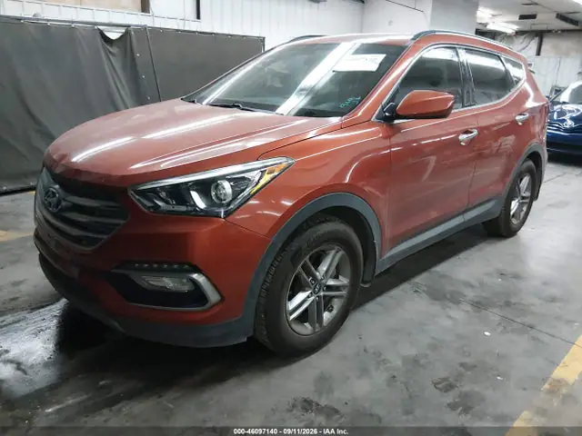 5XYZU3LB0HG449386 — 2017 Hyundai Santa Fe Sport 2.4L, фото 2 с аукциона IAAI 29.09.2026, Задняя часть справа