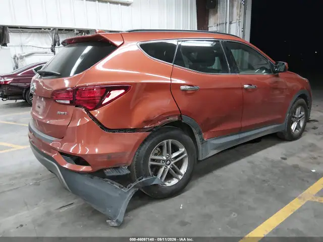 5XYZU3LB0HG449386 — 2017 Hyundai Santa Fe Sport 2.4L, фото 4 с аукциона IAAI 29.09.2026, Задняя часть справа