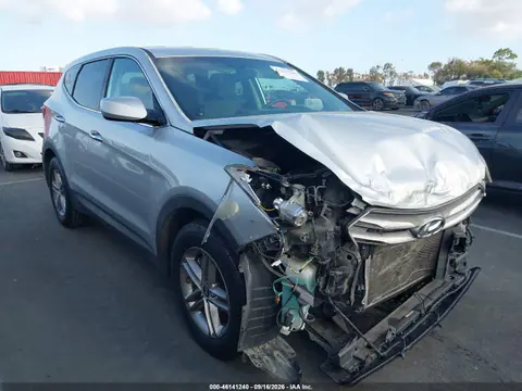 5XYZT3LB9HG419967 — 2017 Hyundai Santa Fe Sport 2.4L, Передняя часть (Front End), фото до ремонта