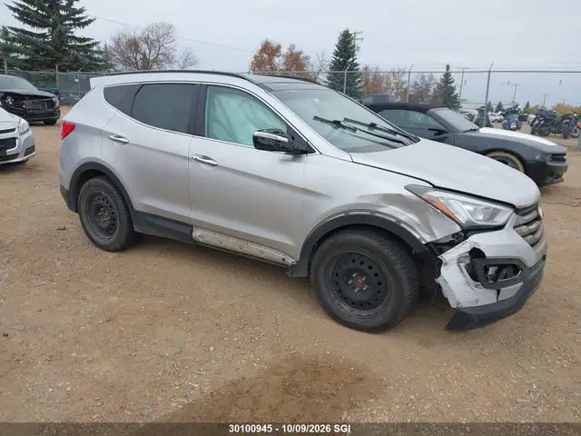 5XYZUDLA3GG356003 — 2016 Hyundai Santa FE Sport, Roll Over, фото до ремонта