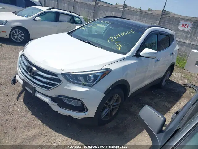 5XYZUDLBXHG459641 — 2017 Hyundai Santa FE Sport, фото 2 с аукциона IAAI 14.10.2026, Передняя часть