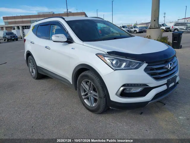 5NMZUDLB1HH042883 — 2017 Hyundai Santa FE Sport, Задняя часть (Rear), фото до ремонта