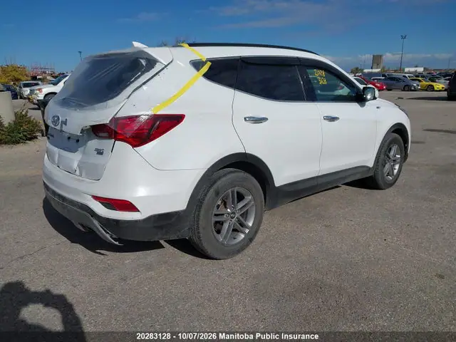 5NMZUDLB1HH042883 — 2017 Hyundai Santa FE Sport, фото 4 с аукциона IAAI 14.10.2026, Задняя часть