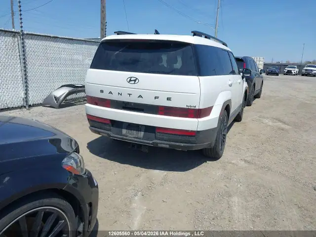 2026 Hyundai Santa Fe Ultimate Calligraphy Hybrid Awd VIN KM8P5DG12TU167975 фото 4