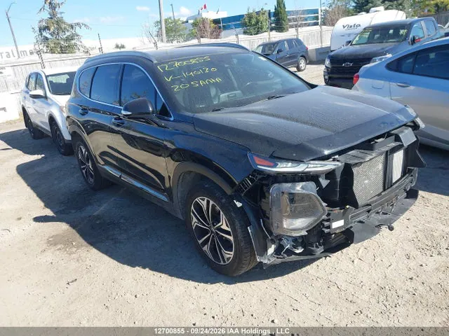 2020 Hyundai Santa Fe Ultimate Turbo Awd VIN 5NMS5CAAXLH140130 фото 1