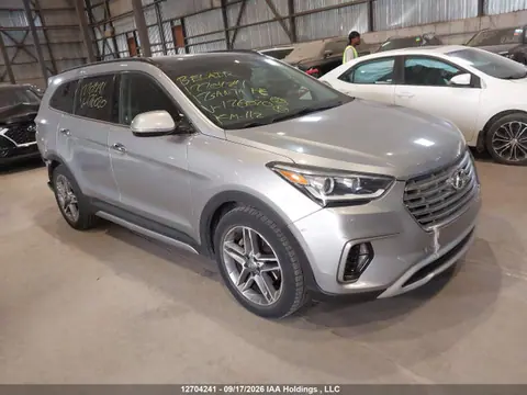 KM8SNDHF3HU176020 — 2017 Hyundai Santa Fe Xl Limited, Задняя часть (Rear), фото до ремонта