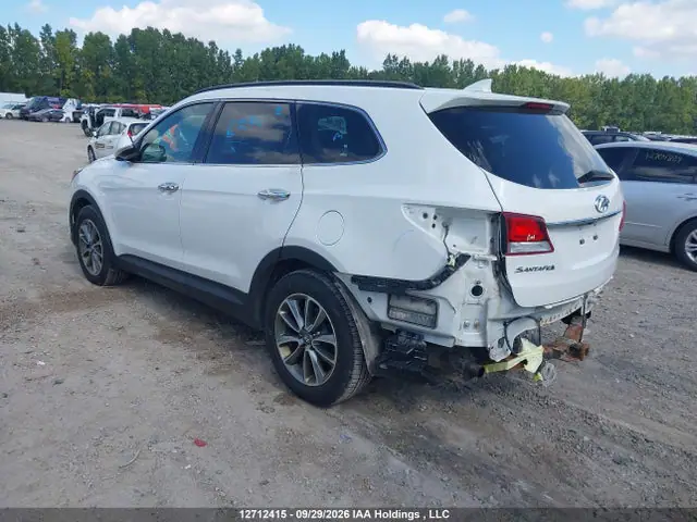 KM8SNDHF4HU180304 — 2017 Hyundai Santa FE XL, фото 3 с аукциона IAAI 14.10.2026, Задняя часть