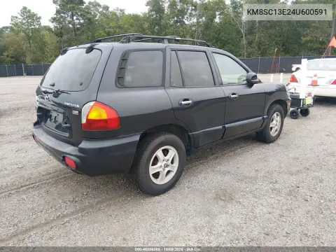 2004 Hyundai Santa Fe Gls/Lx VIN KM8SC13E24U600591 фото 5