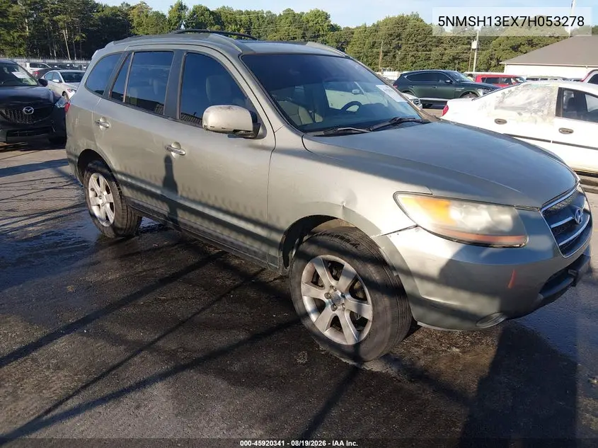 2007 Hyundai Santa Fe Limited/Se VIN 5NMSH13EX7H053278 фото 2