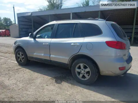 5NMSG73D57H011968 — 2007 Hyundai Santa FE, фото 4 с аукциона IAAI, Естественный износ