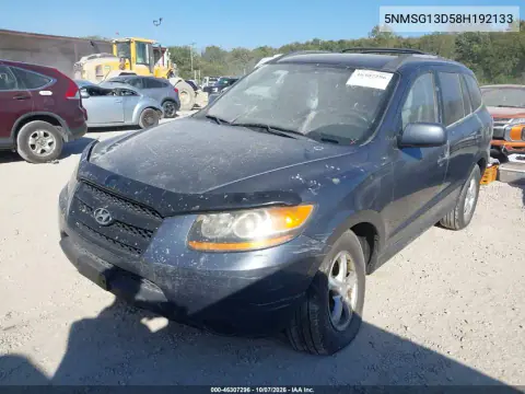 2008 Hyundai Santa Fe Gls VIN 5NMSG13D58H192133 фото 3
