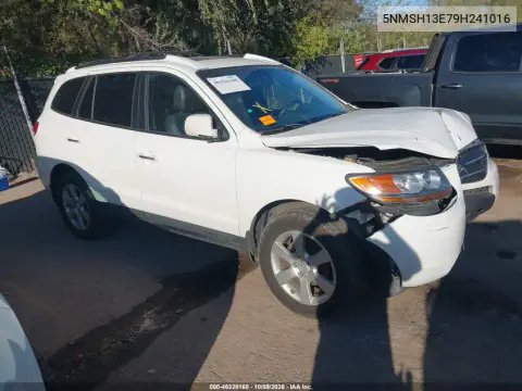 5NMSH13E79H241016 — 2009 Hyundai Santa FE, Передняя часть, фото до ремонта