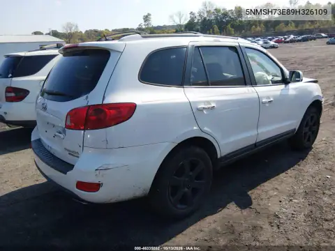 5NMSH73E89H326109 — 2009 Hyundai Santa FE, фото 5 с аукциона IAAI, Передняя часть справа