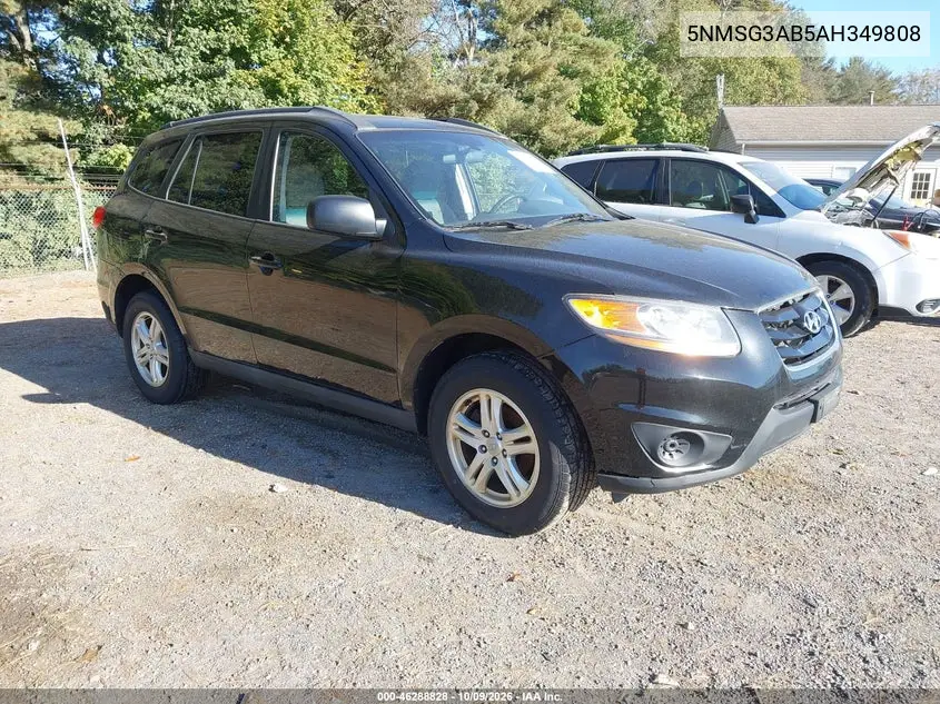 2010 Hyundai Santa Fe Gls VIN 5NMSG3AB5AH349808 фото 2