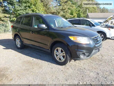 2010 Hyundai Santa Fe Gls VIN 5NMSG3AB5AH349808 фото 2