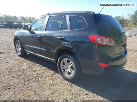 2010 Hyundai Santa Fe Gls VIN 5NMSG3AB5AH349808 фото 4