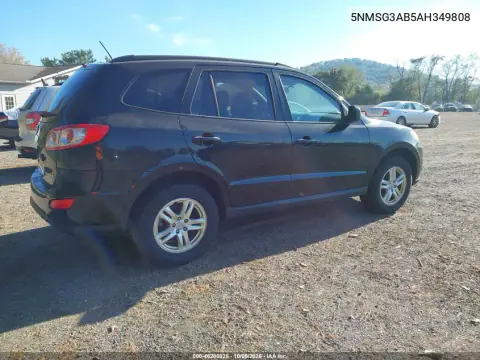 2010 Hyundai Santa Fe Gls VIN 5NMSG3AB5AH349808 фото 5