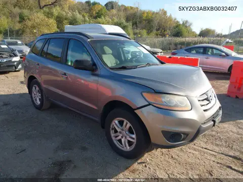 5XYZG3ABXBG032407 — 2011 Hyundai Santa FE, Передний левый, фото до ремонта
