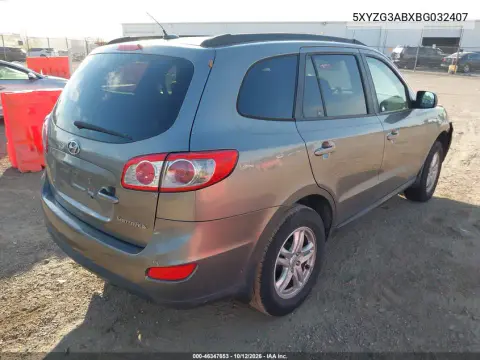 2011 Hyundai Santa Fe Gls VIN 5XYZG3ABXBG032407 фото 5