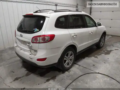5XYZK3AB9BG086330 — 2011 Hyundai Santa FE, фото 5 с аукциона IAAI, Естественный износ