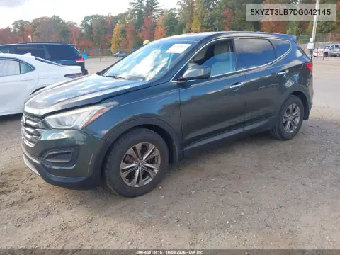 2013 Hyundai Santa Fe Sport VIN 5XYZT3LB7DG042145 фото 3