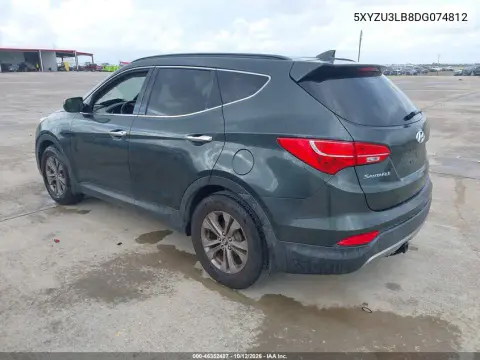 2013 Hyundai Santa Fe Sport VIN 5XYZU3LB8DG074812 фото 4