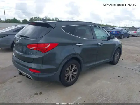 2013 Hyundai Santa Fe Sport VIN 5XYZU3LB8DG074812 фото 5