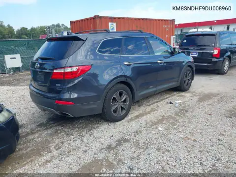 KM8SNDHF9DU008960 — 2013 Hyundai Santa FE, фото 4 с аукциона IAAI, Естественный износ