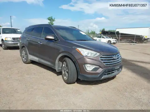 KM8SM4HF8EU071357 — 2014 Hyundai Santa FE, Левая сторона, фото до ремонта