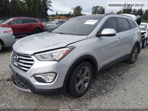 2015 Hyundai Santa Fe Gls VIN KM8SRDHF9FU120181 фото 2