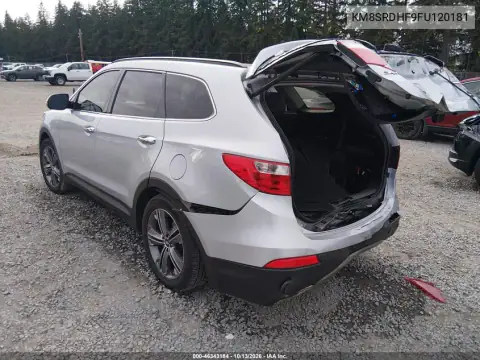 2015 Hyundai Santa Fe Gls VIN KM8SRDHF9FU120181 фото 3