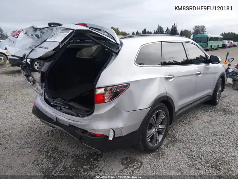 2015 Hyundai Santa Fe Gls VIN KM8SRDHF9FU120181 фото 4