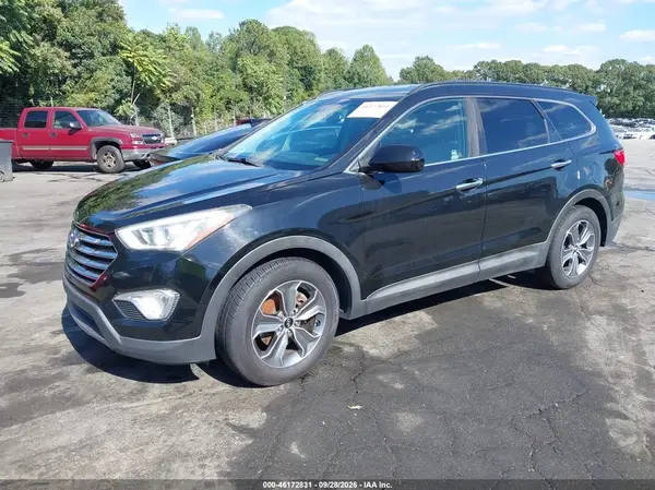 KM8SMDHF1GU151599 — 2016 Hyundai Santa FE, фото 2 с аукциона IAAI, Естественный износ