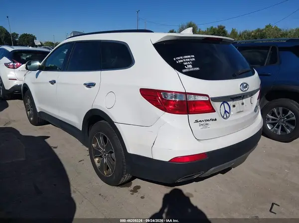 KM8SMDHF7GU163241 — 2016 Hyundai Santa FE, фото 3 с аукциона IAAI 08.10.2026, Естественный износ
