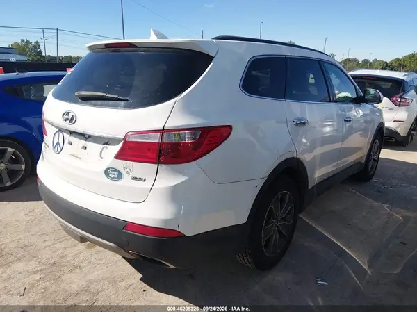 KM8SMDHF7GU163241 — 2016 Hyundai Santa FE, фото 4 с аукциона IAAI 08.10.2026, Естественный износ