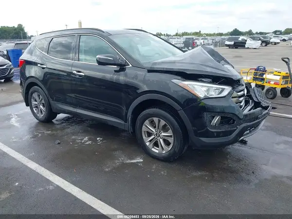 5XYZU3LB1GG330549 — 2016 Hyundai Santa FE, Передняя часть слева (Left Front), фото до ремонта